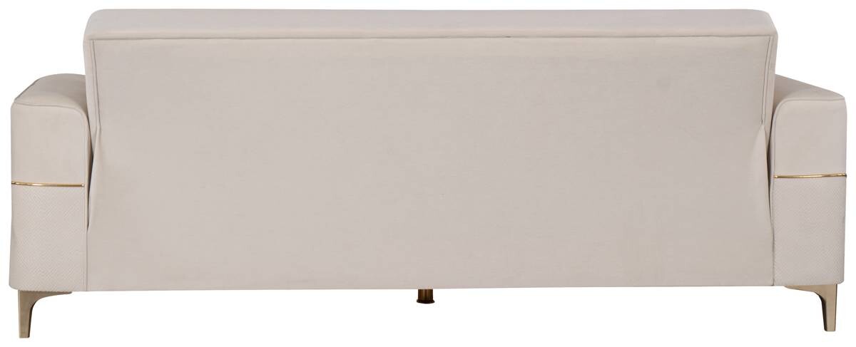 Sofa 3-2-1 Salda beige Microfaser