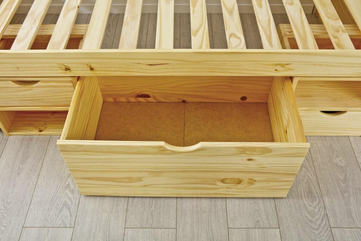 Funktionsbett Claas natur Liegefläche B/L: ca. 90x200 cm