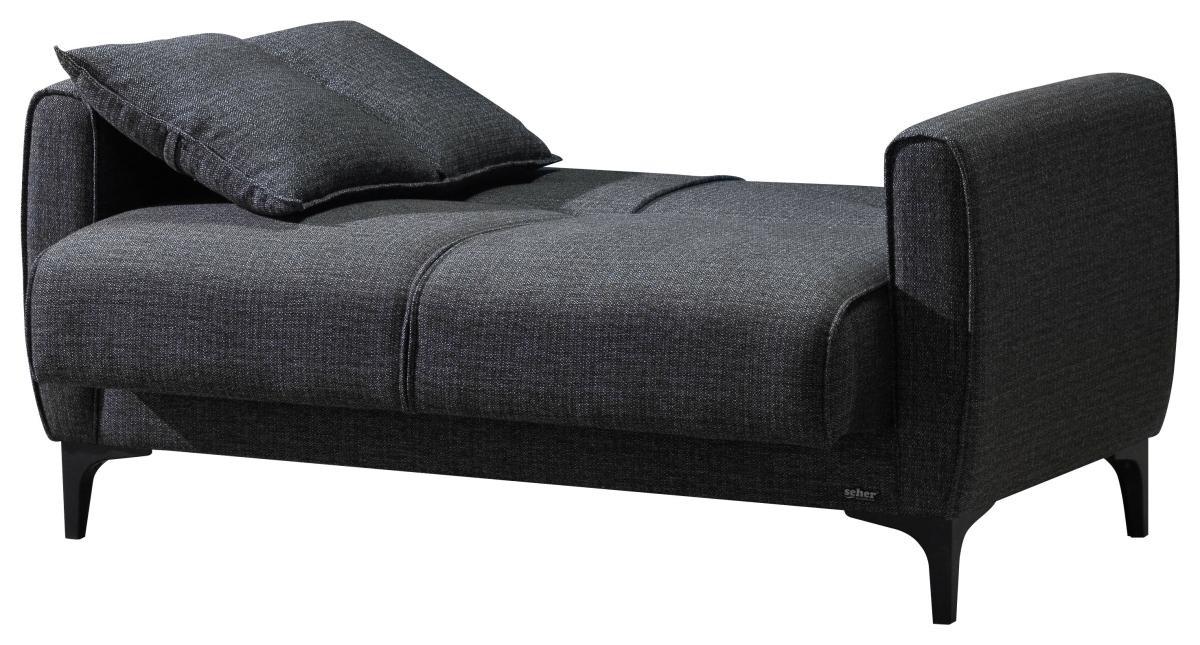 Sofa 3-2-1 San Marino anthrazit Microfaser