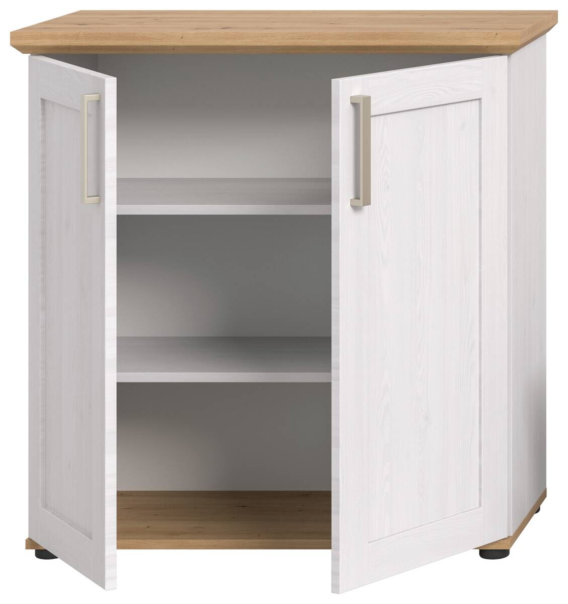 Highboard VERONA Lärche Nachbildung Eiche Nachbildung B/H/T: ca. 84x88x37 cm