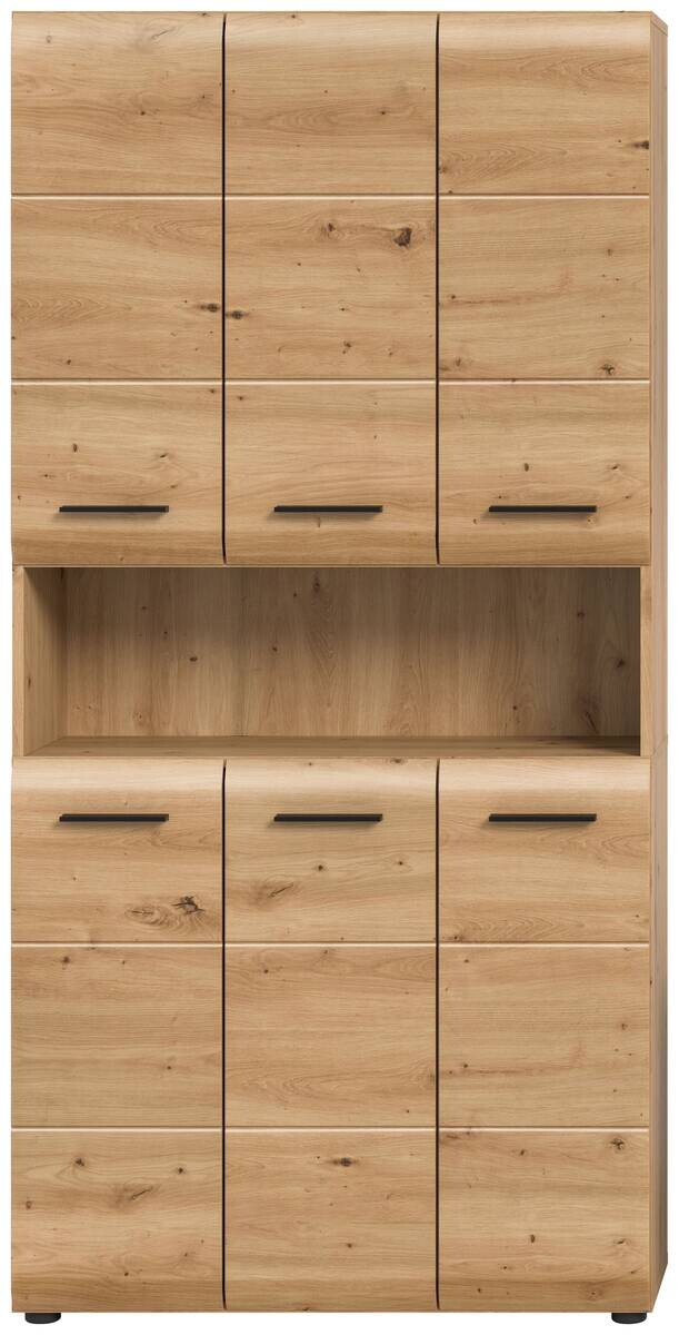 Mehrzweckschrank Ice Artisan Oak Nachbildung B/H/T: ca. 90x185x30 cm