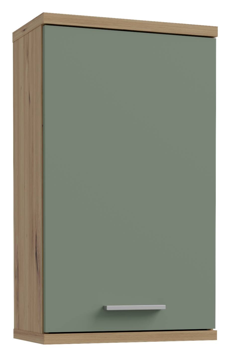 Hängeschrank Eiche Artisan Nachbildung salbei B/H/T: ca. 40x69x23 cm