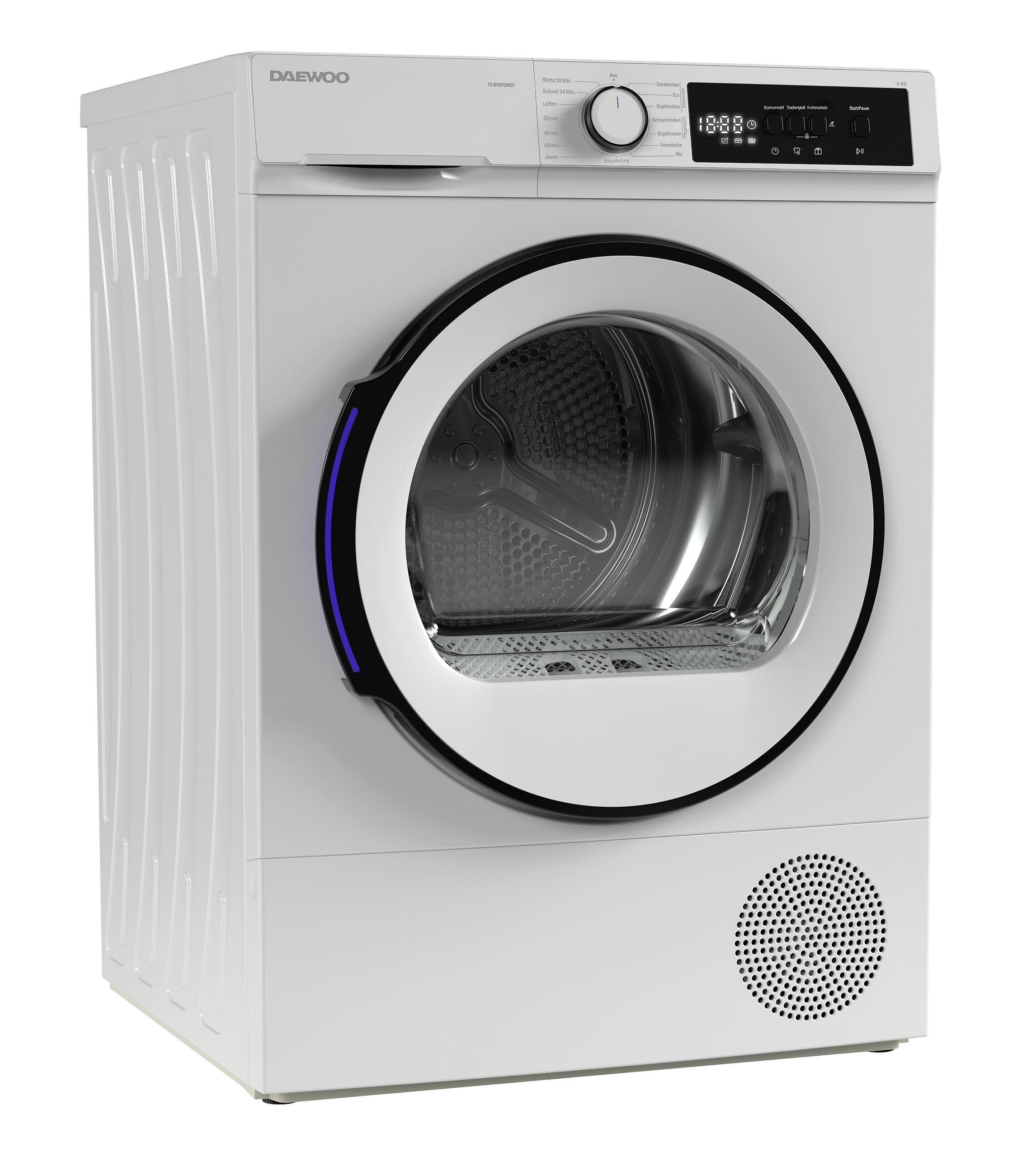 Daewoo Wärmepumpentrockner TD-B9GP1WD0-DE