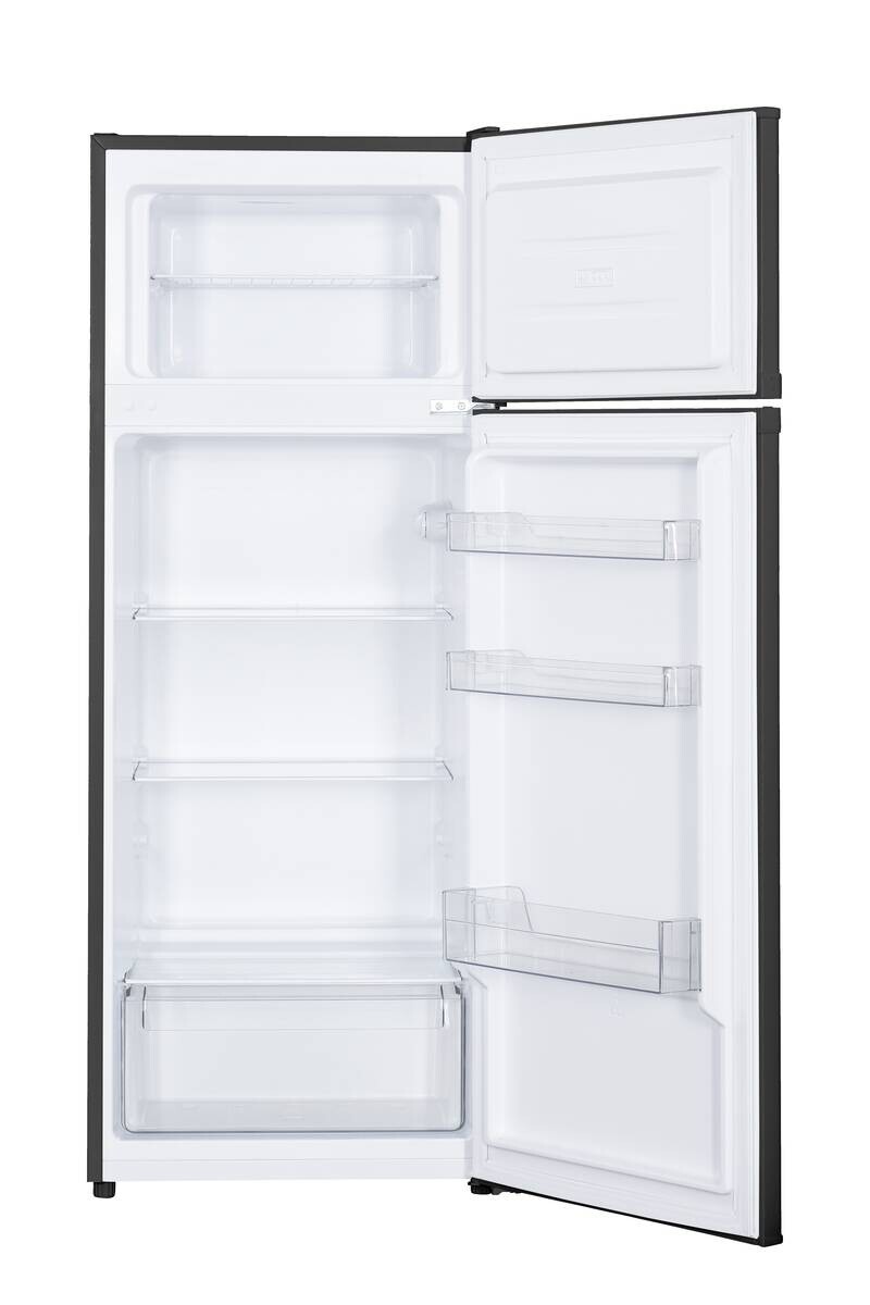 PKM Kühl-/Gefrierkombination GK255DB schwarz B/H/T: ca. 55x143x56 cm