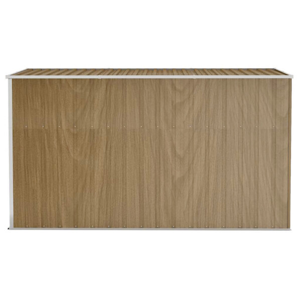 vidaXL Gartenhaus braun B/H/T: ca. 118x178x288 cm