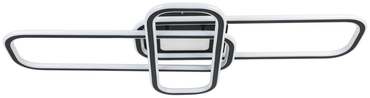 Nolo LED-Deckenleuchte Center schwarz Metall B/H/L: ca. 46x11x95 cm