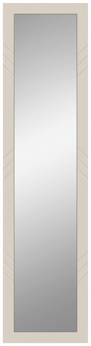 xonox.home Wandspiegel NOTES sandbeige sandbeige matt Melamin B/H/T: ca. 45x100x2 cm