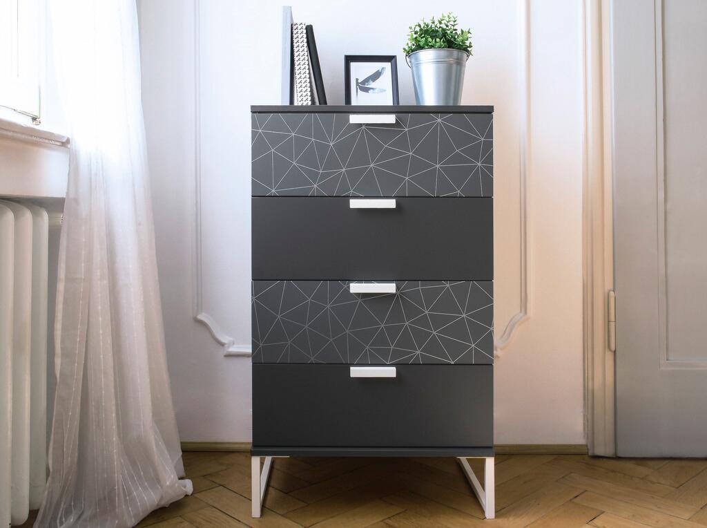 d-c-fix Klebefolie Uni anthrazit B/L: ca. 67,5x200 cm