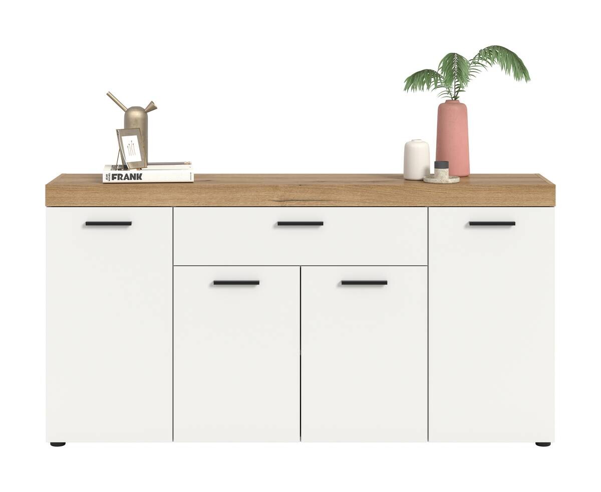 Sideboard Sunset weiß B/H/T: ca. 166x86x37 cm