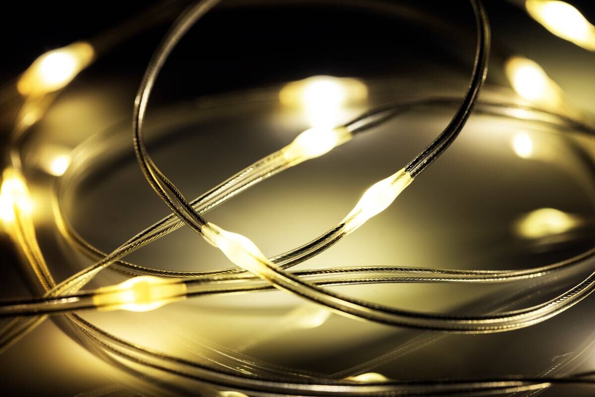 Lichterkette L: ca. 1000 cm