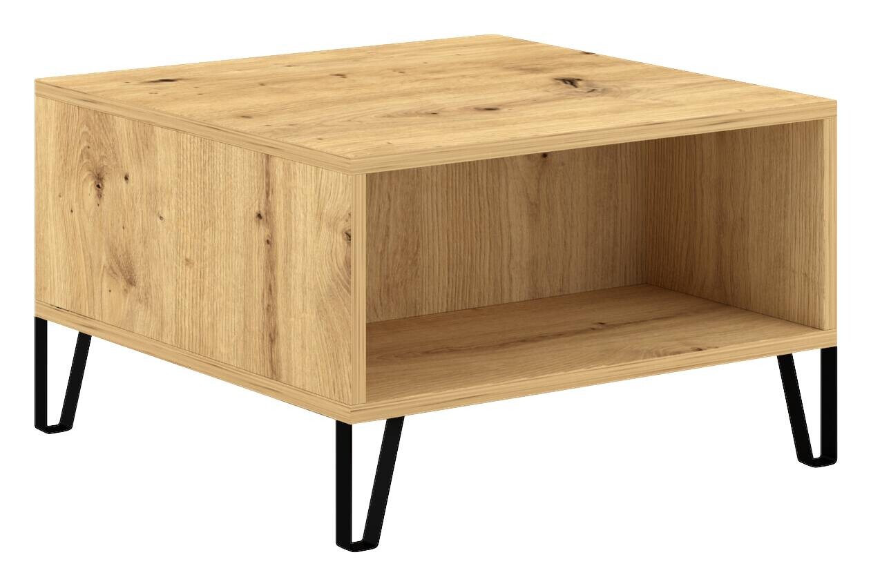 WIPMEB Couchtisch BILBAO Eiche Artisan B/H/T: ca. 60x37x60 cm