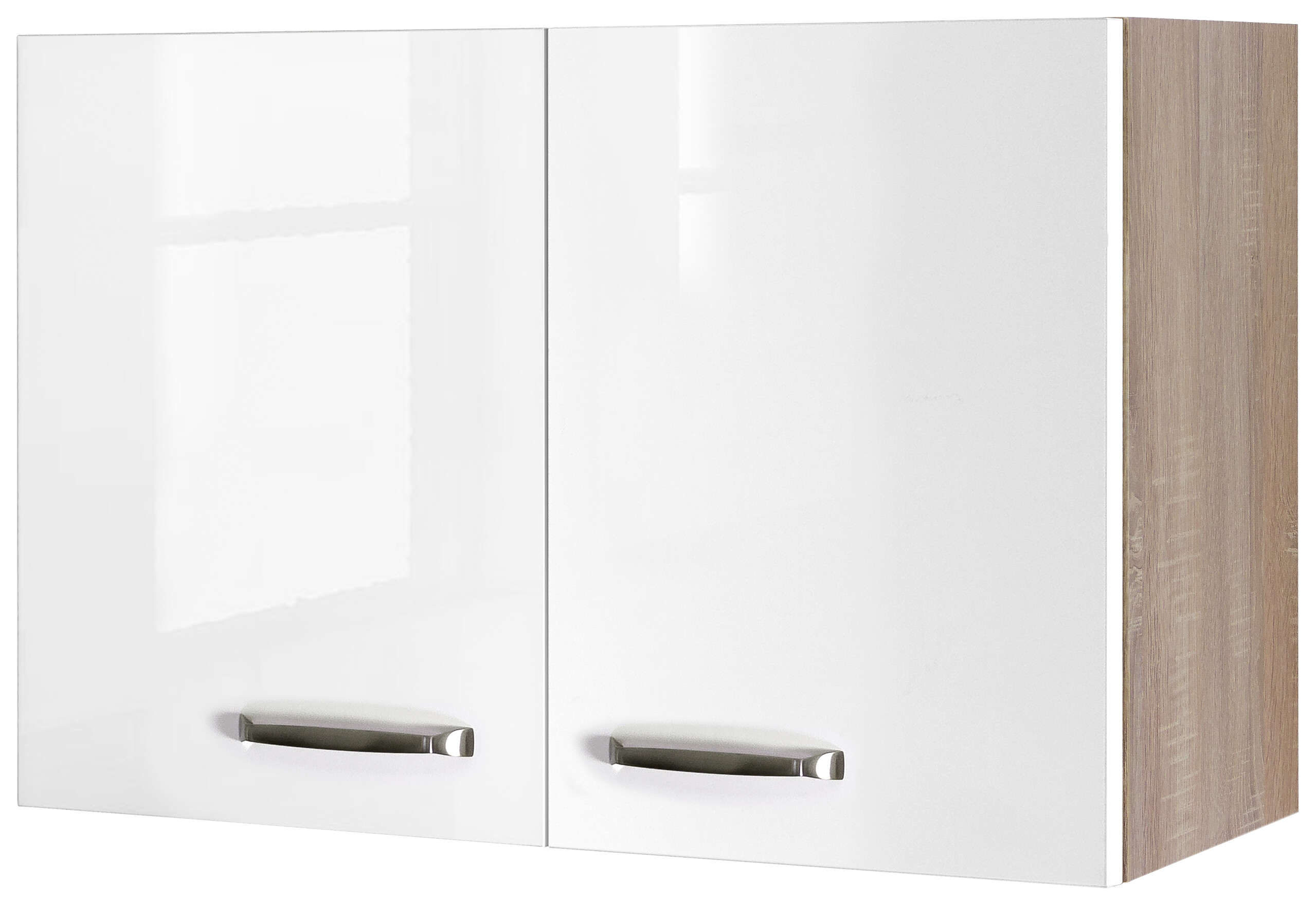 Hängeschrank Valero weiß Hochglanz B/H/T: ca. 80x54,8x32 cm Hängeschrank Valero weiß Hochglanz B/H/T: ca. 80x54,8x32 cm