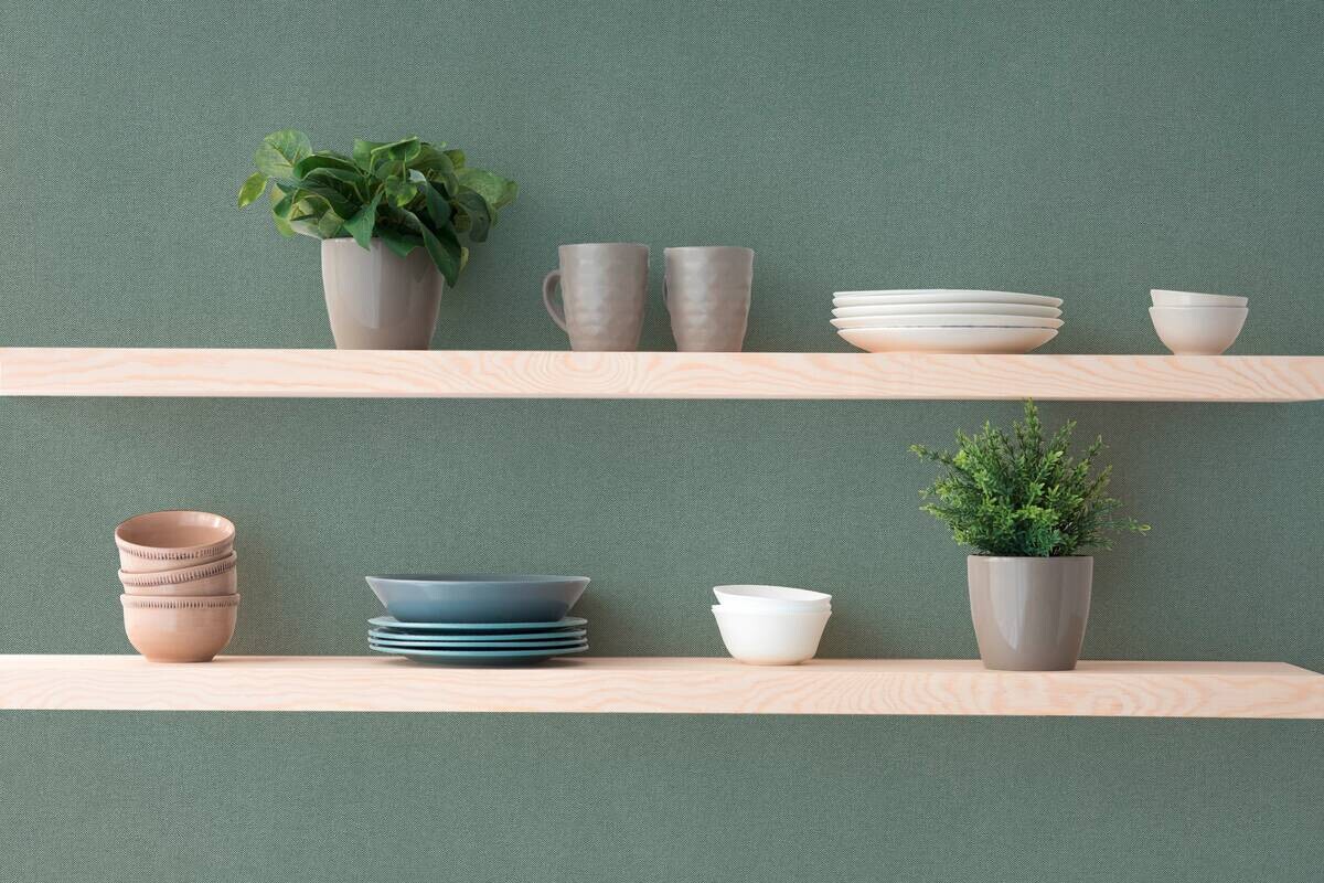 A.S.Creation Vliestapete grün B/H/D: ca. 53x1005x9,3 cm