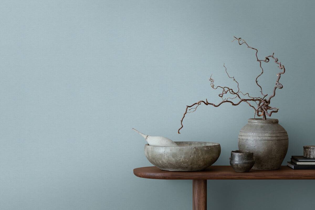 A.S.Creation Vliestapete blau B/H/D: ca. 53x1005x9 cm