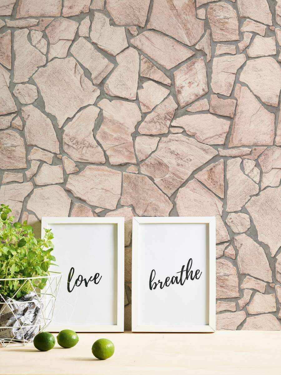 A.S.Creation Vliestapete grau braun B/H/D: ca. 53x1005x9 cm