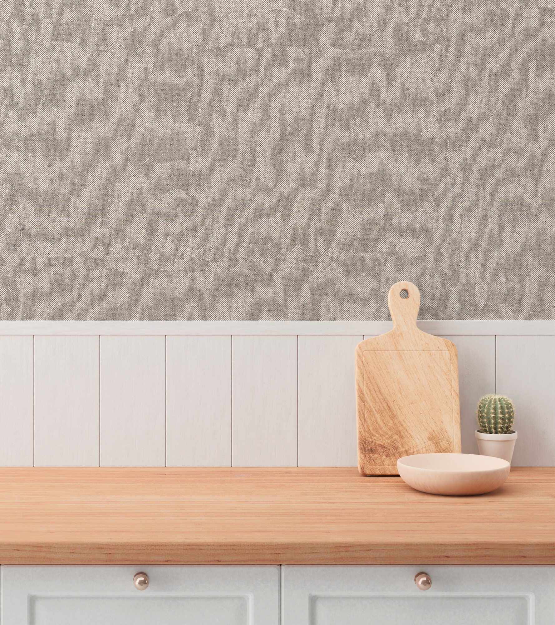 A.S.Creation Vliestapete beige braun B/H/D: ca. 53x1005x9,3 cm