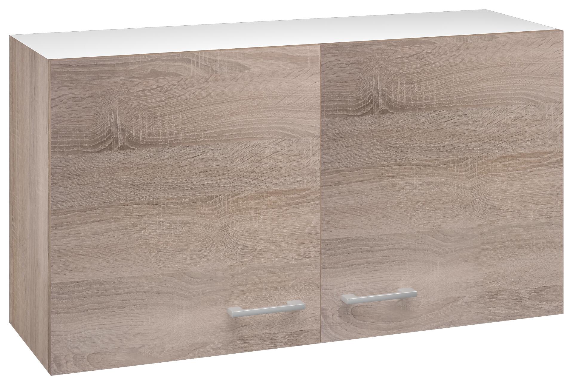 Hängeschrank Samoa weiß Eiche Nachbildung B/H/T: ca. 100x54,8x32 cm