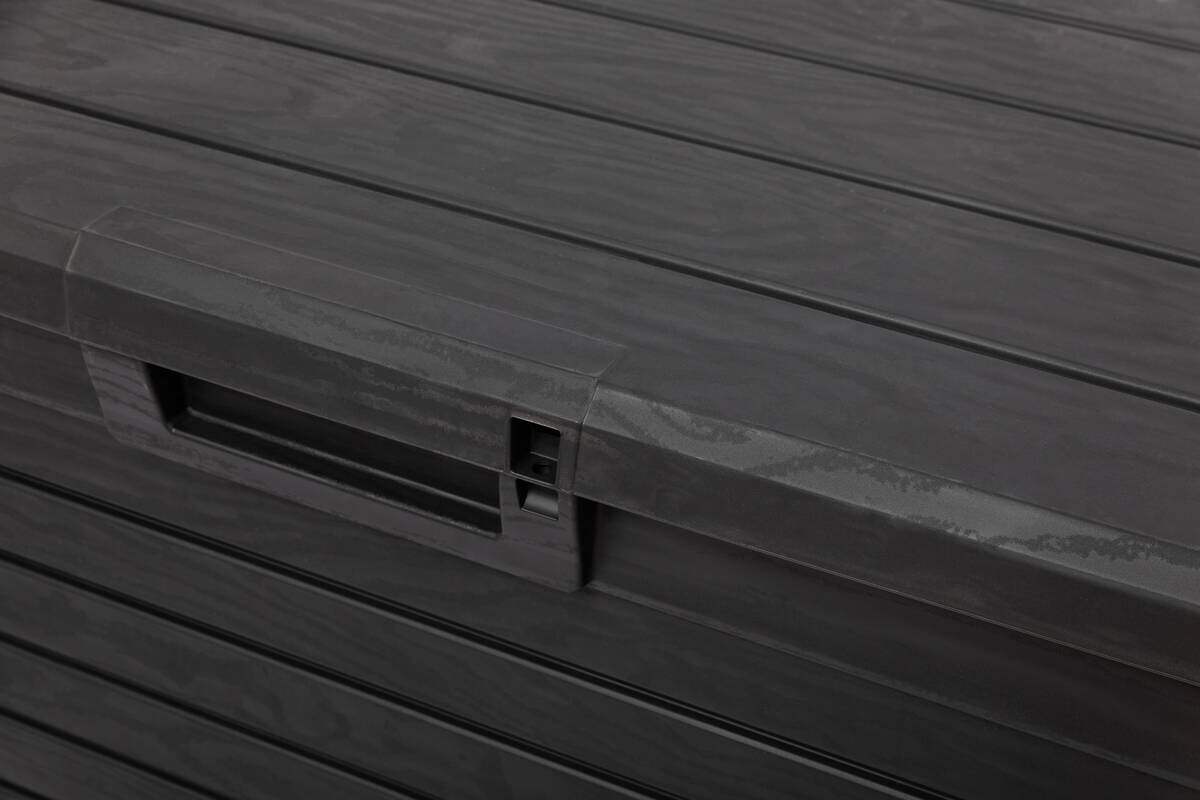 Toomax Aufbewahrungsbox Florida anthrazit Kunststoff B/H/L: ca. 70x60x148 cm