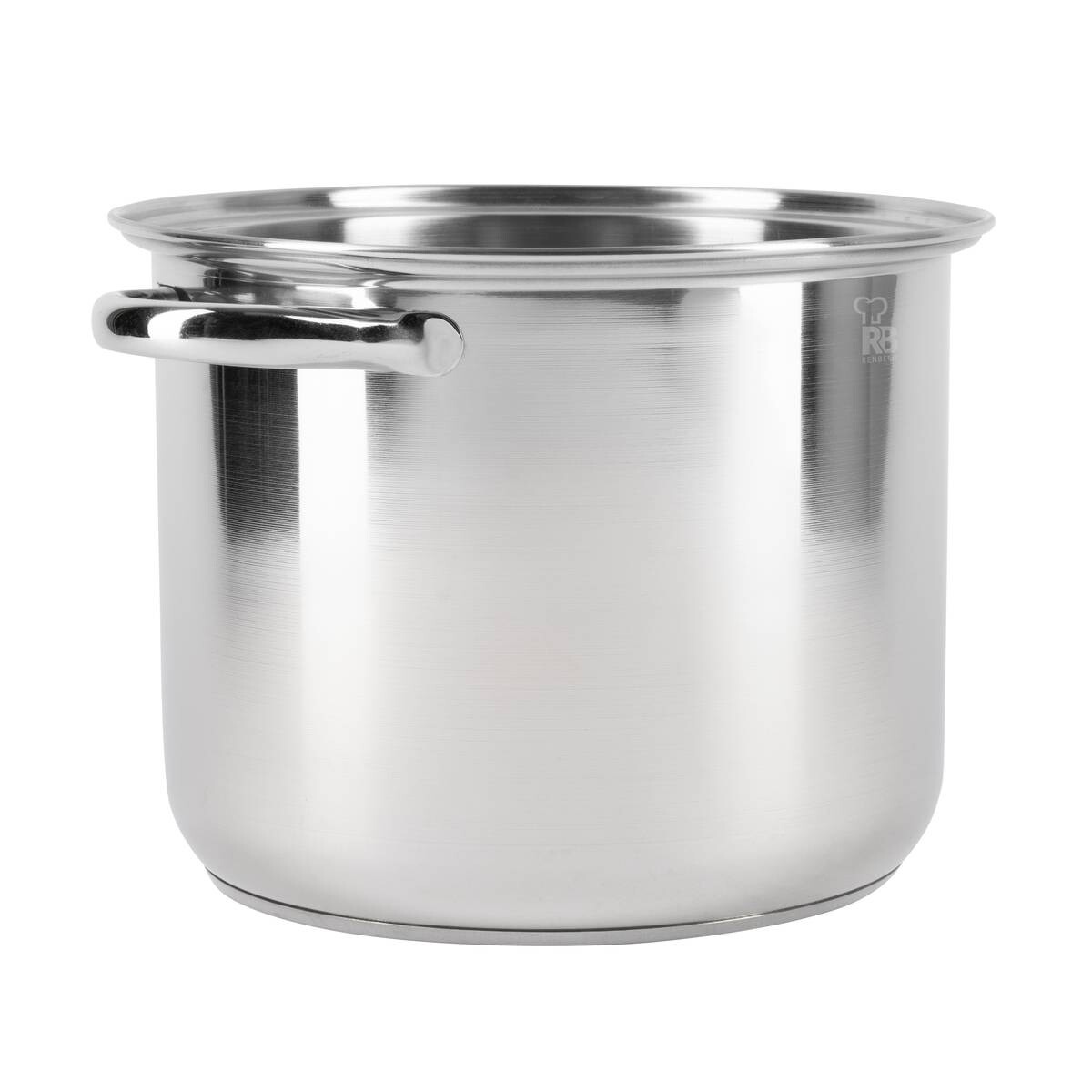 RENBERG Topfset Luca silber Edelstahl 18 tlg.