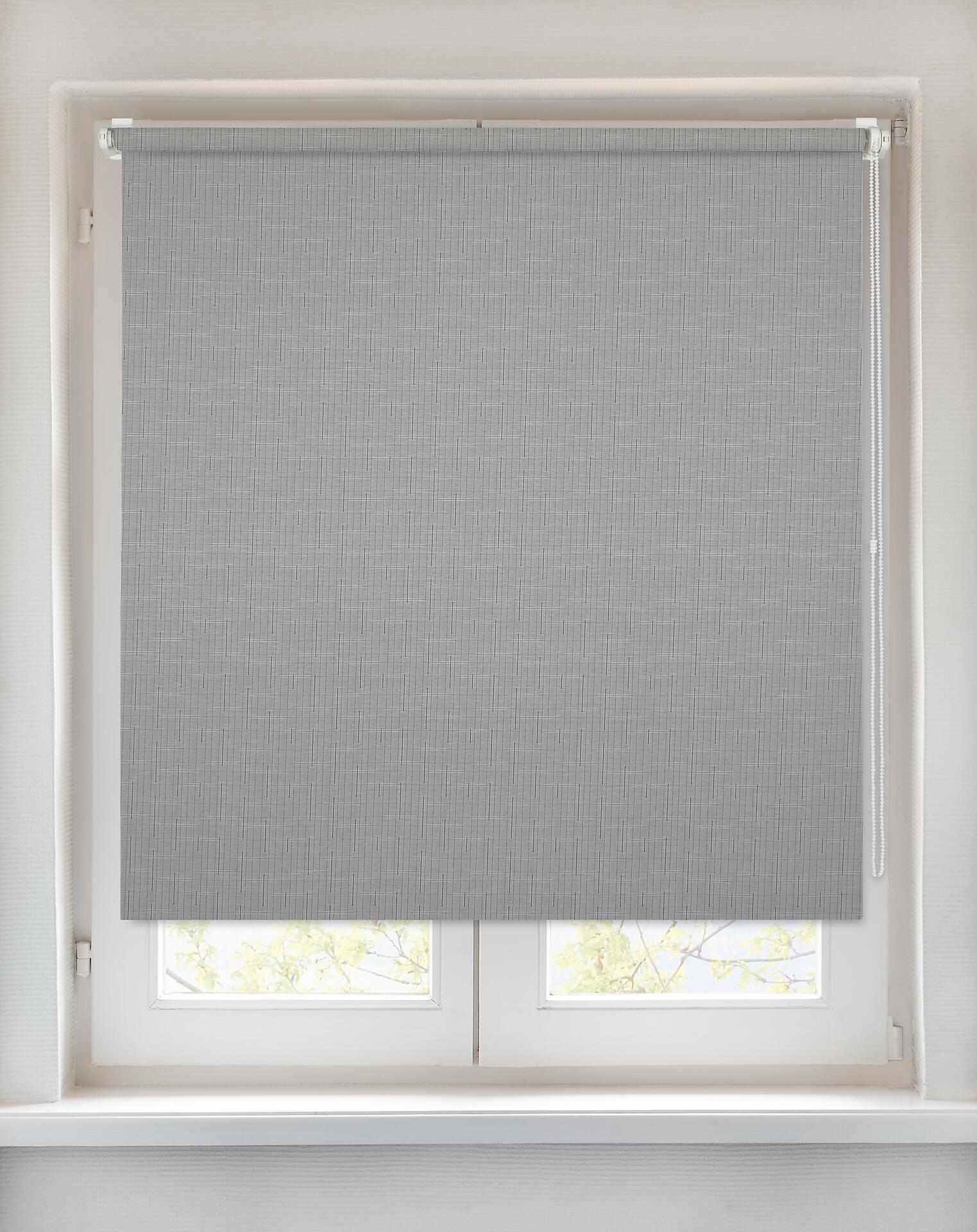 Boviva Rollo Struktur silber B/L: ca. 60x150 cm