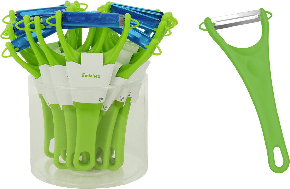 Metaltex Sparschäler grün Acryl