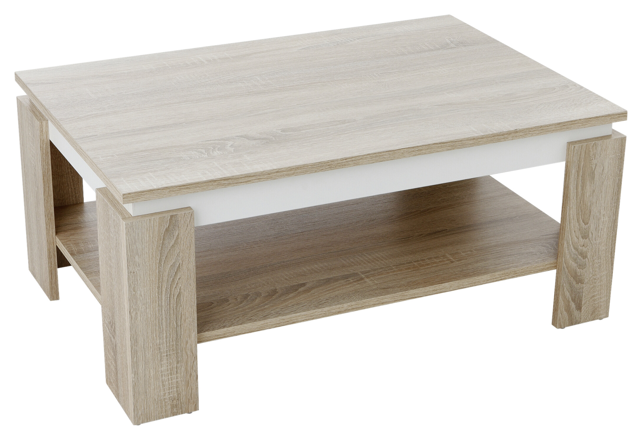 Hela Couchtisch TIM II Eiche Holzwerkstoff B/H/T: ca. 90x41x60 cm