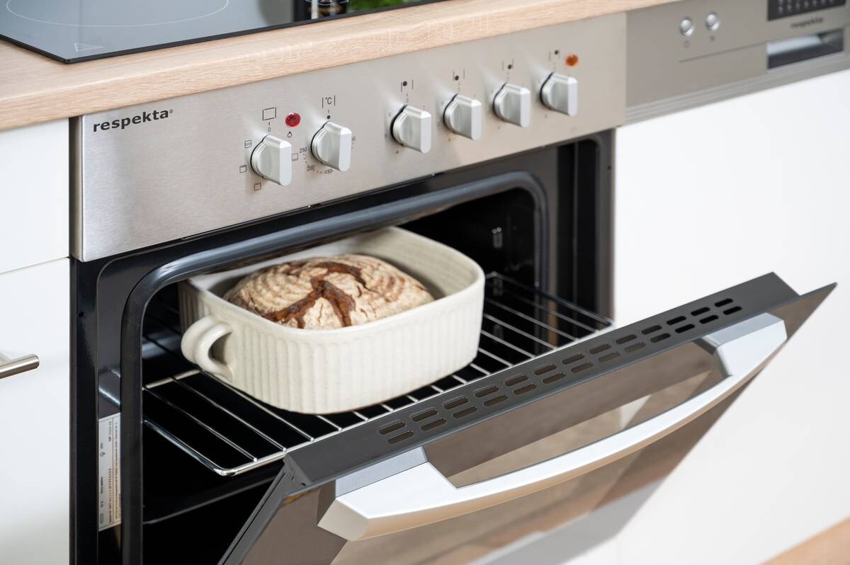 Respekta Küchenblock Economy weiß B/H/T: ca. 270x200x60 cm