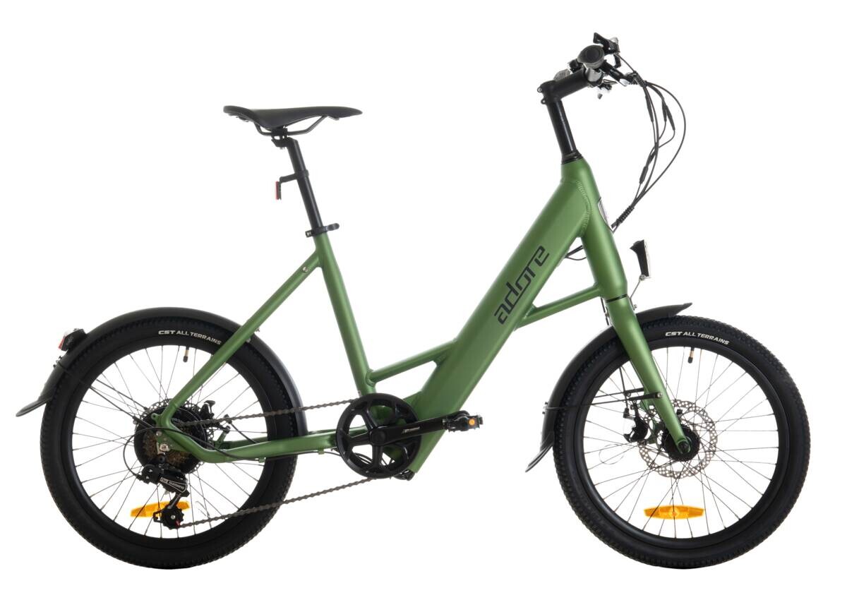 Adore E-Bike C-200 C-200 20 Zoll Rahmenhöhe 42 cm 7 Gänge grün grün ca. 250 W ca. 20 Zoll