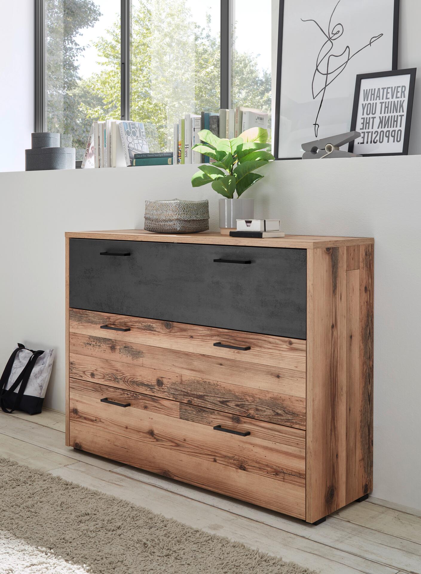 Kommode Alicante Alpin Lodge Nachbildung B/H/T: ca. 120x89x38 cm