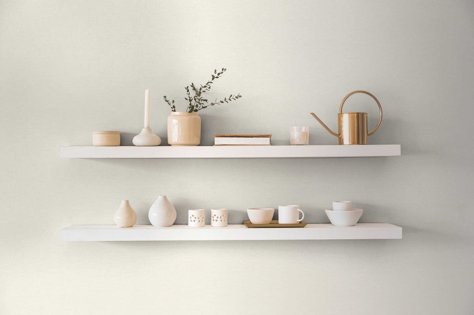 A.S.Creation Vliestapete creme B/H/D: ca. 53x1005x8,7 cm