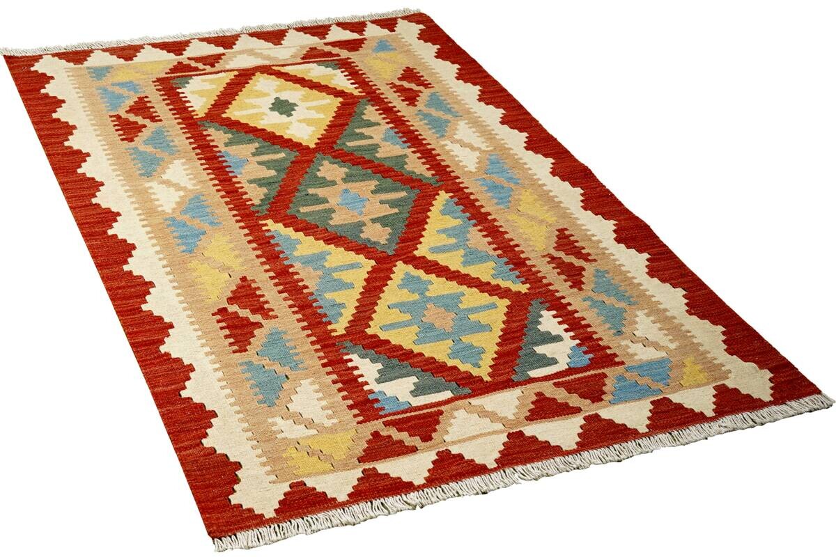 PersaTepp Teppich Kelim Gashgai rot B/H/L: ca. 104x1x154 cm