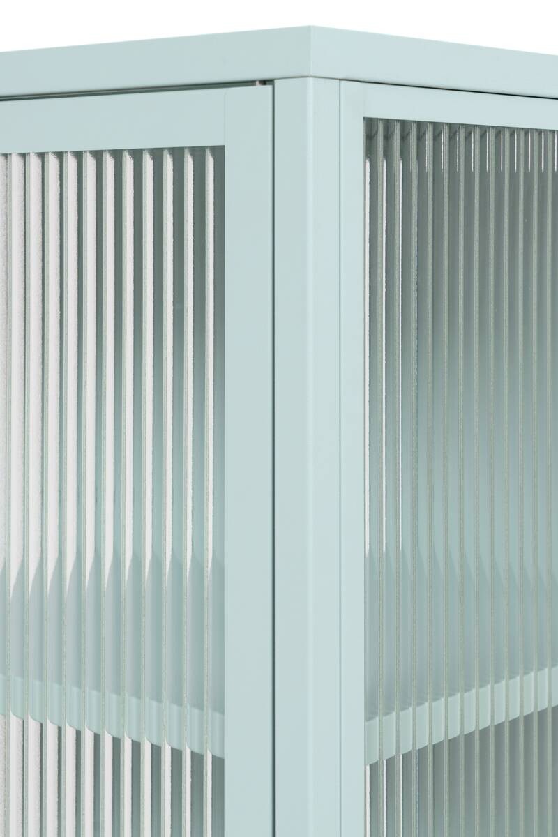 Vitrine Milton mint B/H/T: ca. 80x160x40 cm