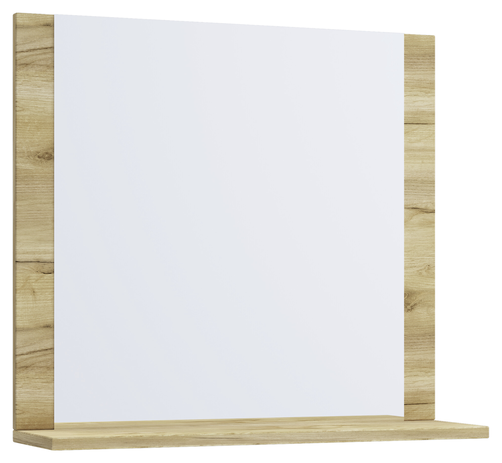 VCM Möbel Wandspiegel Lendas Eiche Honig B/H/T: ca. 60x65x17 cm