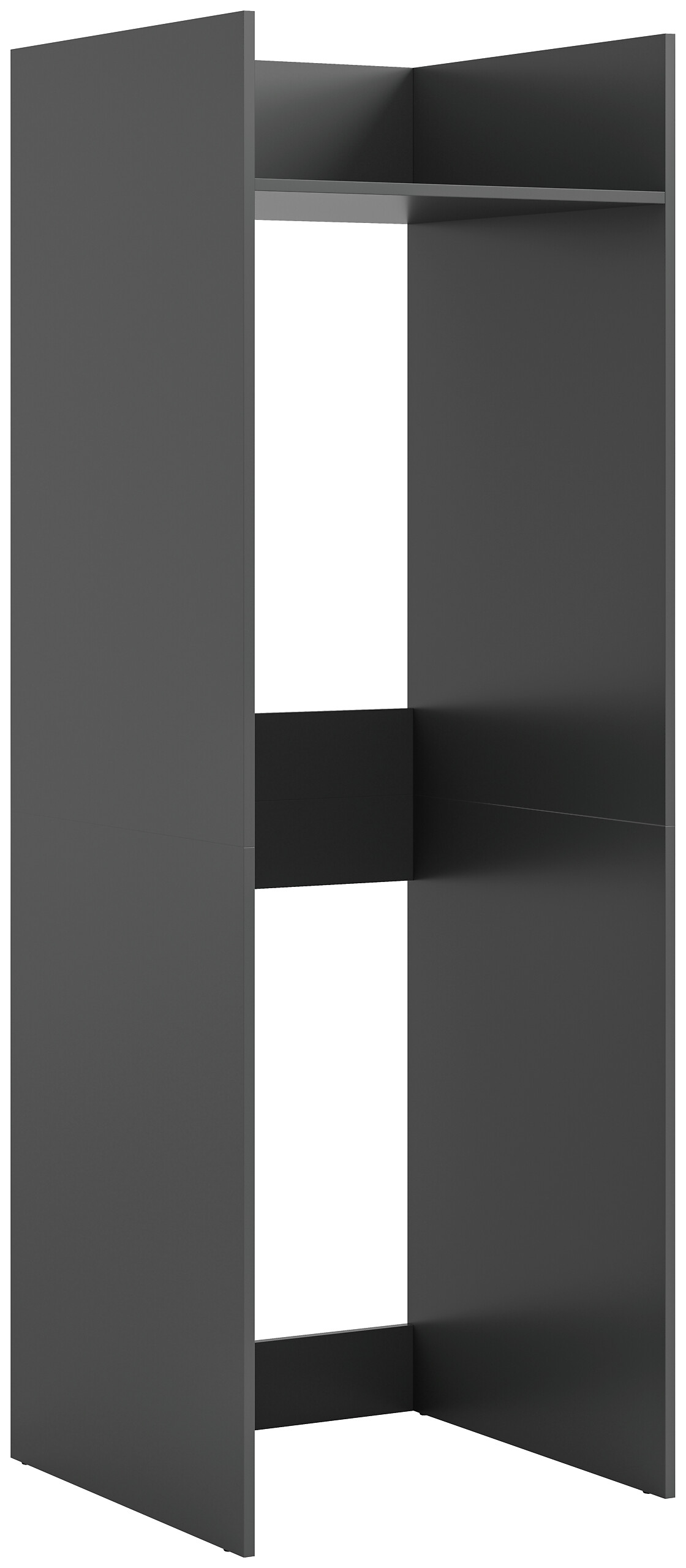 Waschmaschinenumbauschrank Free anthrazit B/H/T: ca. 66x196x66 cm Waschmaschinenumbauschrank Free anthrazit B/H/T: ca. 66x196x66 cm