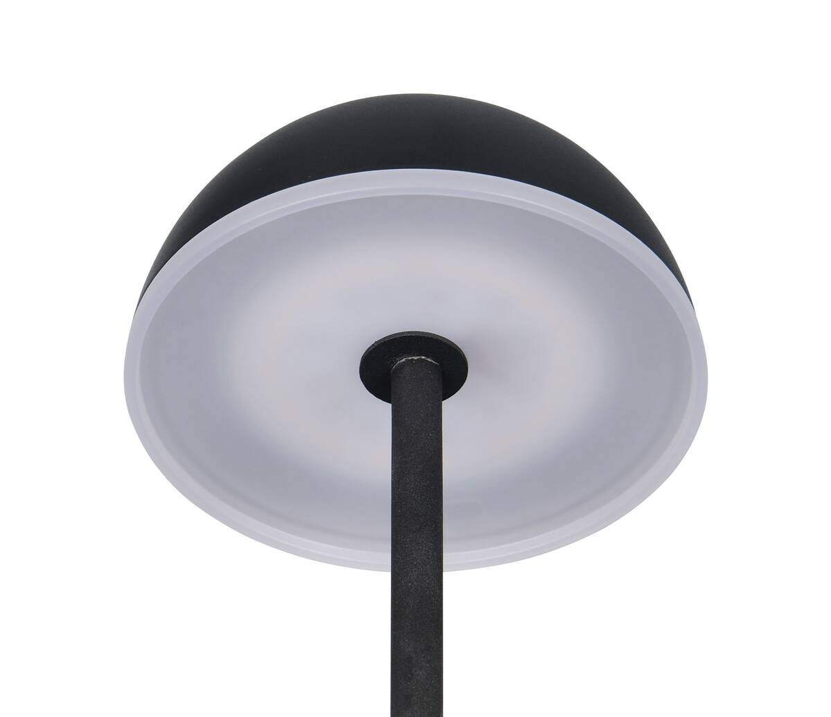 Reality Leuchten LED-Tischleuchte Tembo schwarz Kunststoff B/L: ca. 11x28,3 cm