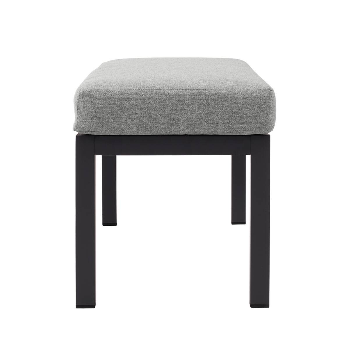 POCOline Gartensitzgruppe Alicante grau Alu