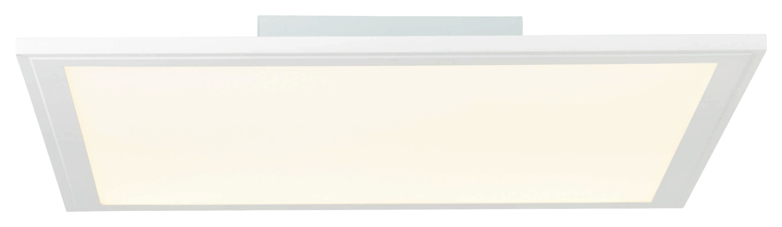 Brilliant Deckenleuchte Abie weiß Metall Kunststoff B/H/T: ca. 39x5x39 cm