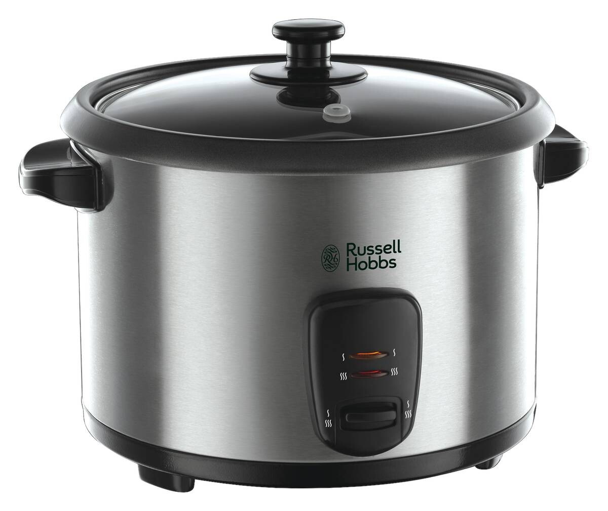 Russell Hobbs Reiskocher 19750-56 Edelstahl schwarz Edelstahl B/H/T: ca. 28x32x24,5 cm ca. 1,8 l