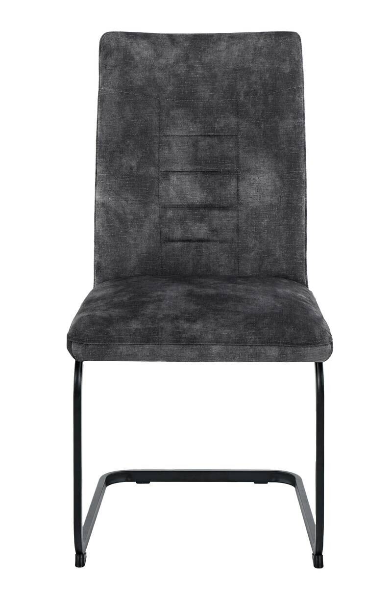 Schwingstuhl Gela anthrazit Microfaser B/H/T: ca. 49x98x62 cm