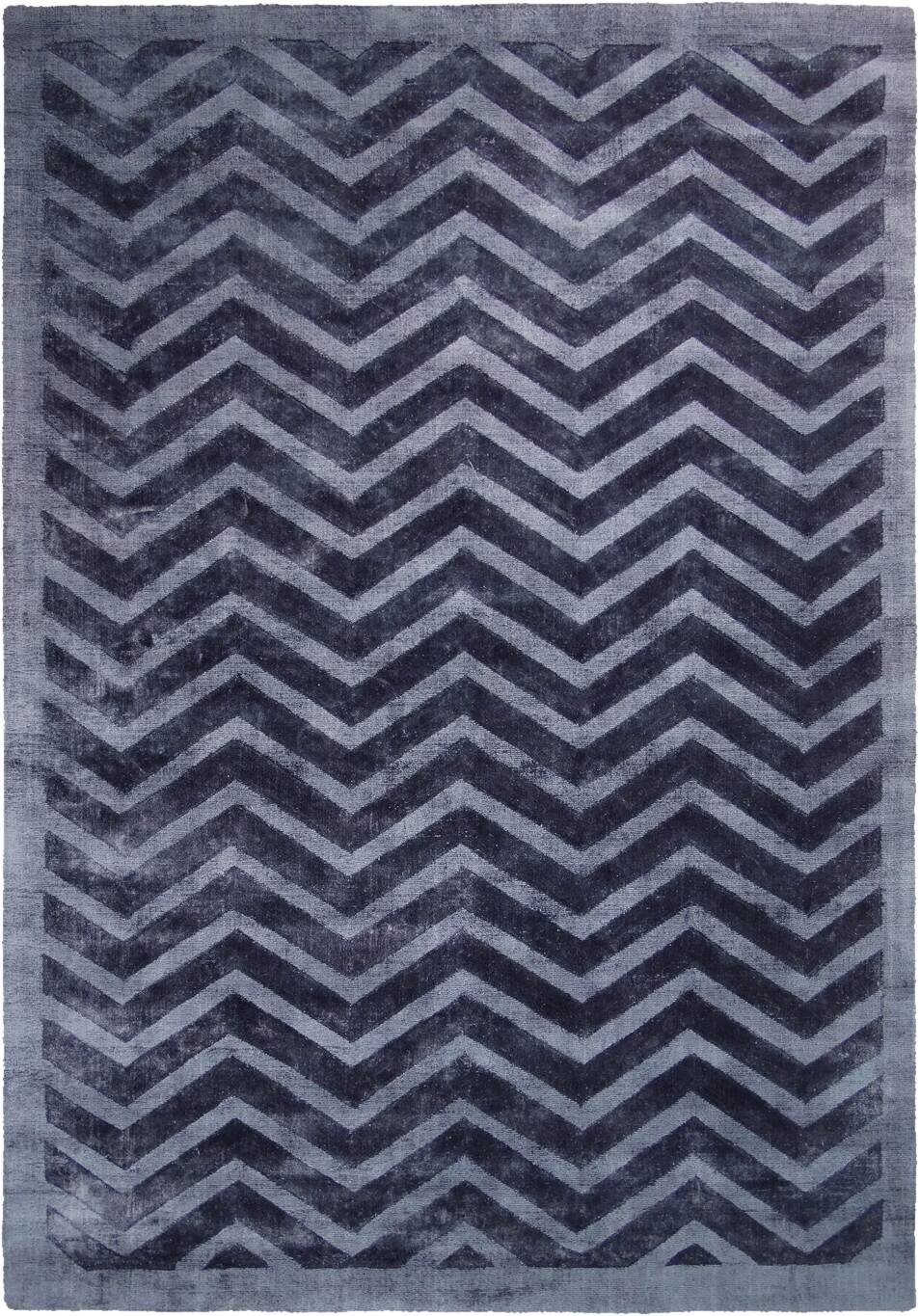 Kayoom Kurzflorteppich Luxury 410 marine B/H/L: ca. 160x0,8x230 cm