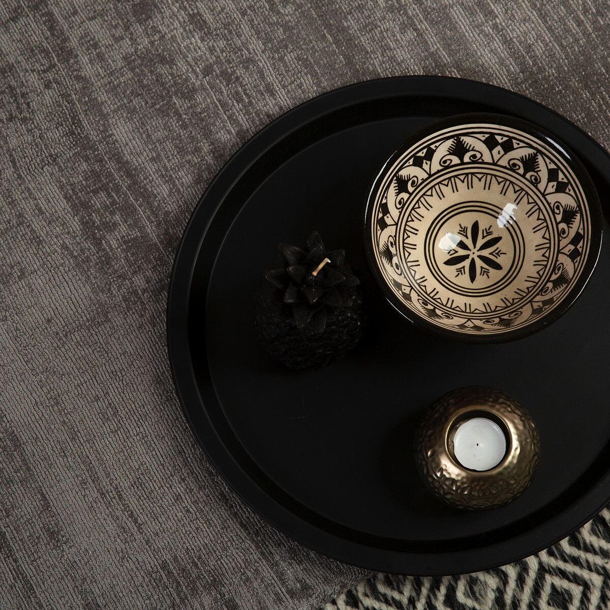 Obsession Teppich My Indigenous silber B/L: ca. 120x170 cm