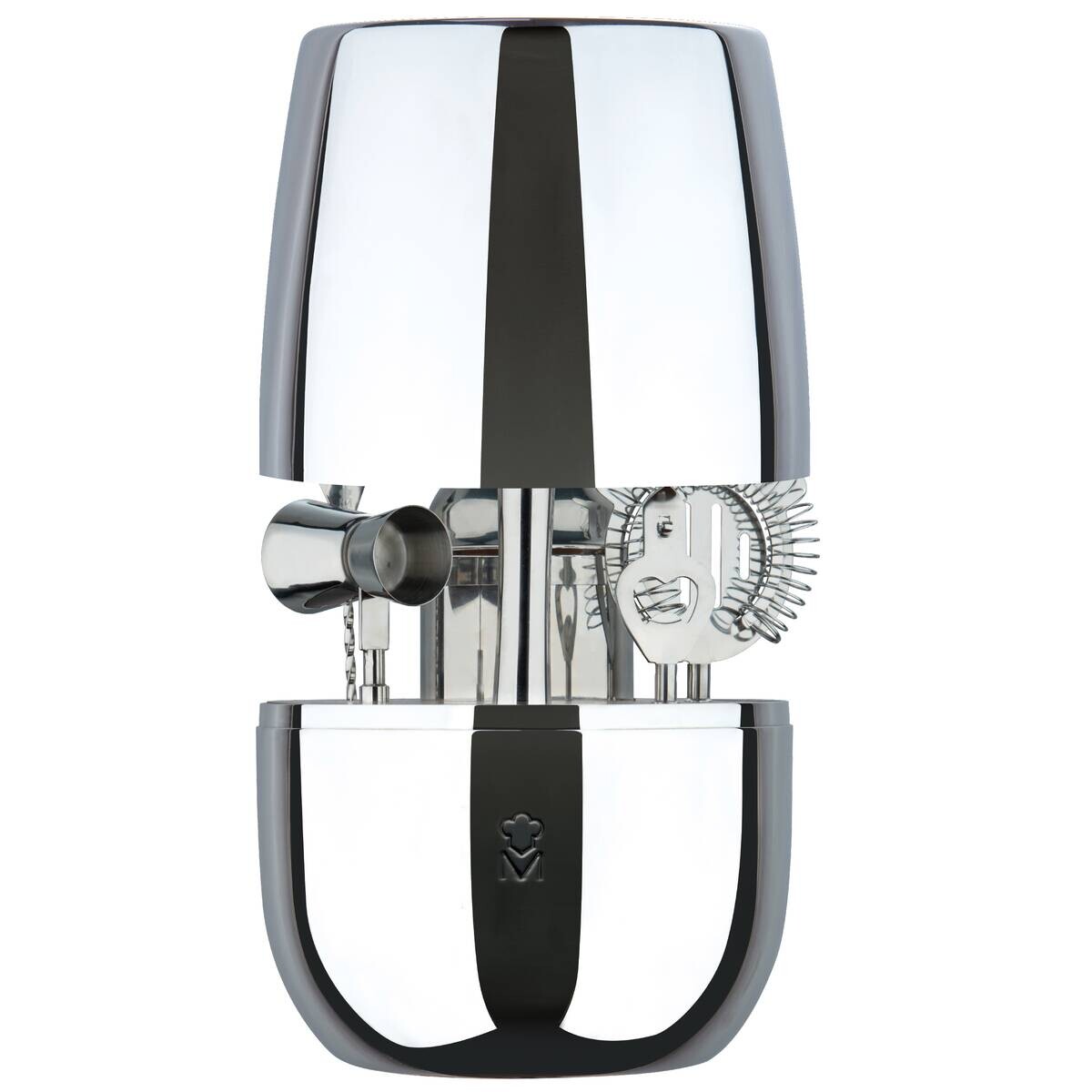 MASTERPRO Cocktail-Set THE DROP silber Edelstahl