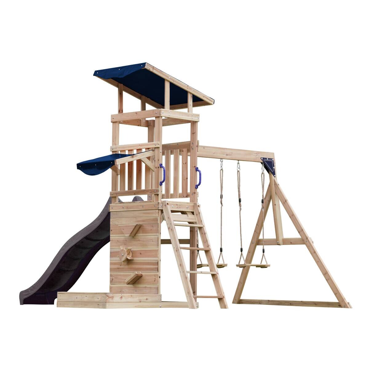 AXI Spielturm Malik grau B/H/L: ca. 345x270x336 cm