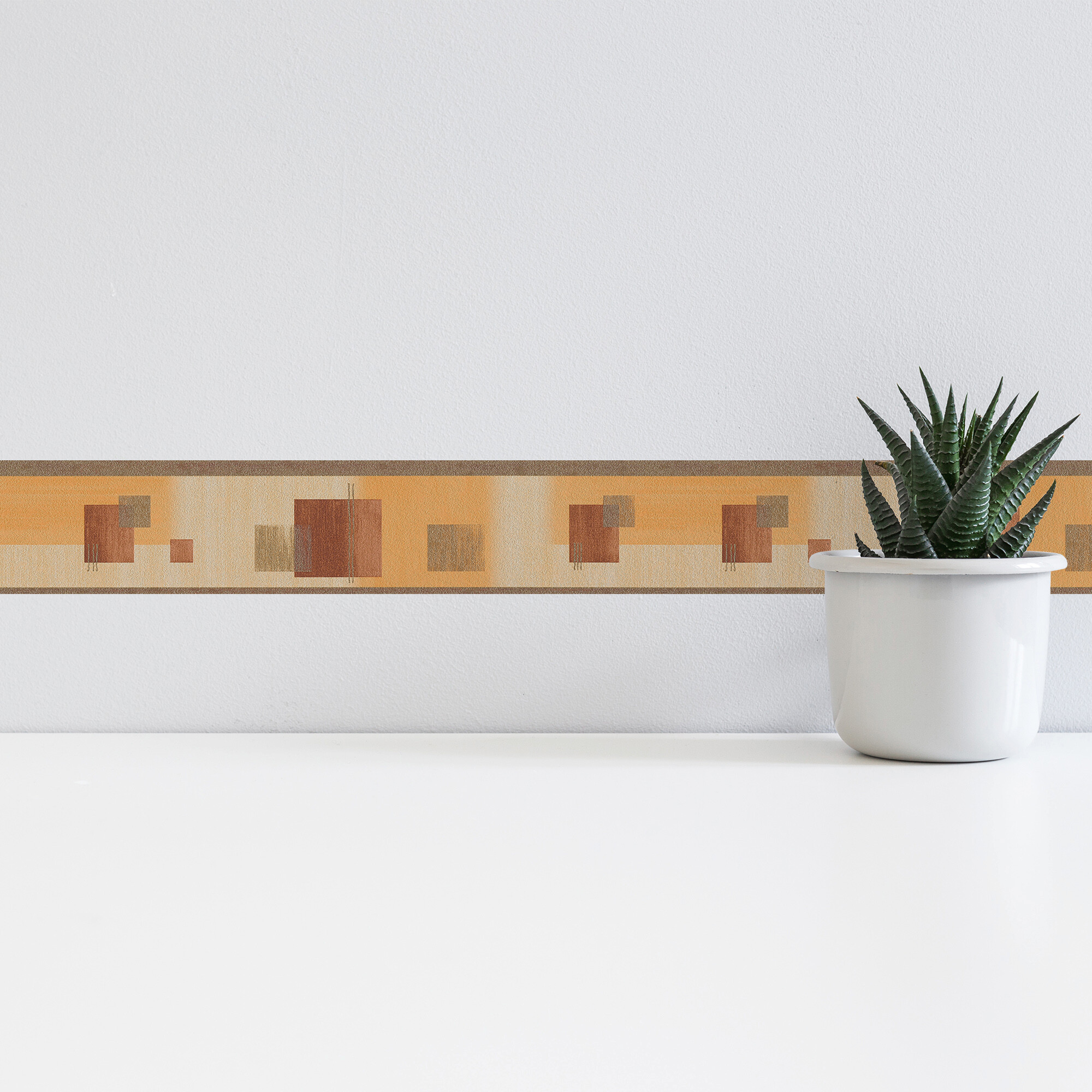 A.S.Creation Bordüre gold beige braun B/H/D: ca. 13x500x7,5 cm