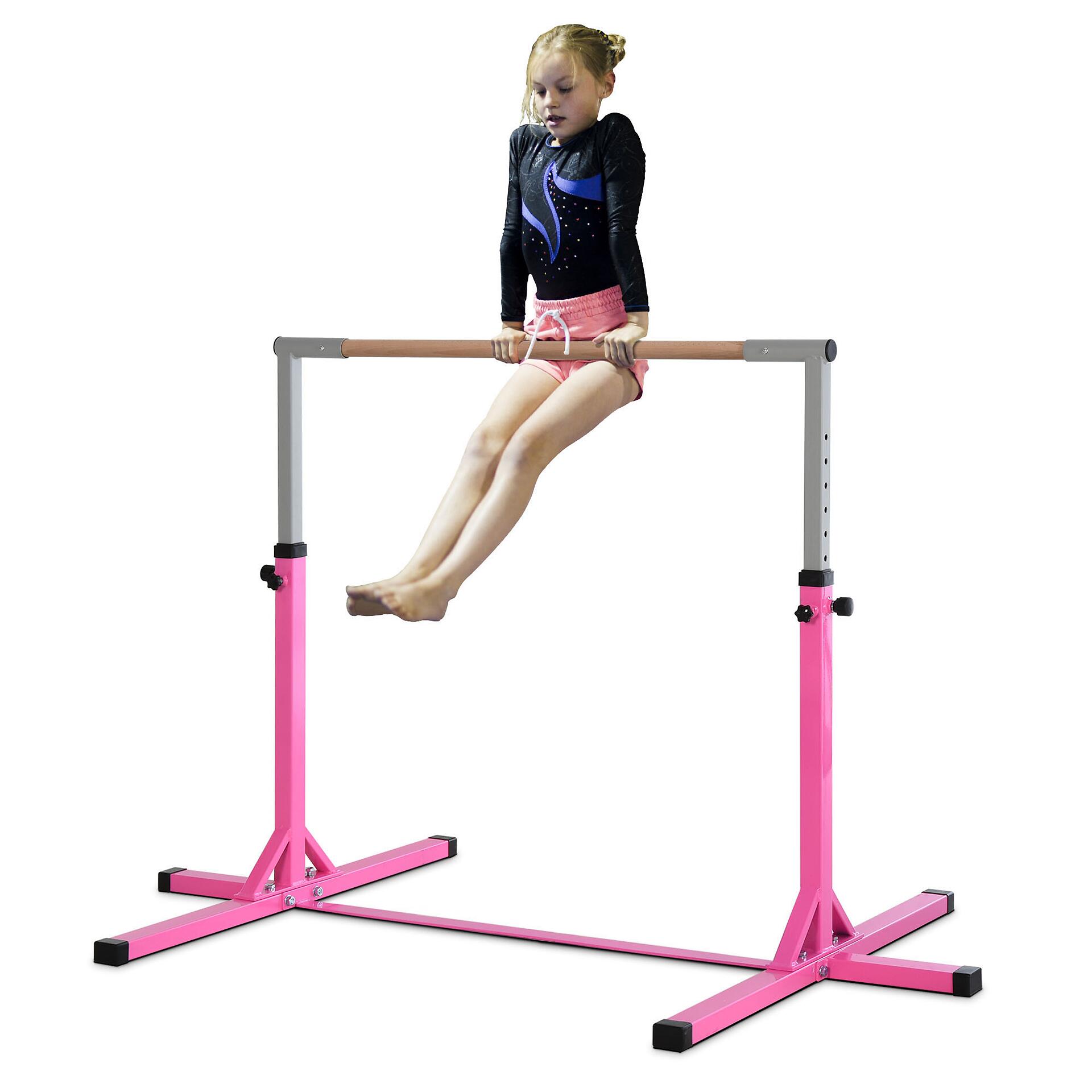HOMCOM Kinder-Gymnastikstange B/H/L: ca. 121x150x194 cm