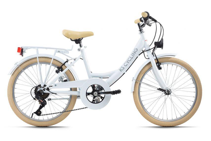 KS-Cycling Kinderrad Balloon 652K Balloon 20 Zoll Rahmenhöhe 34 cm 6 Gänge weiß weiß ca. 20 Zoll