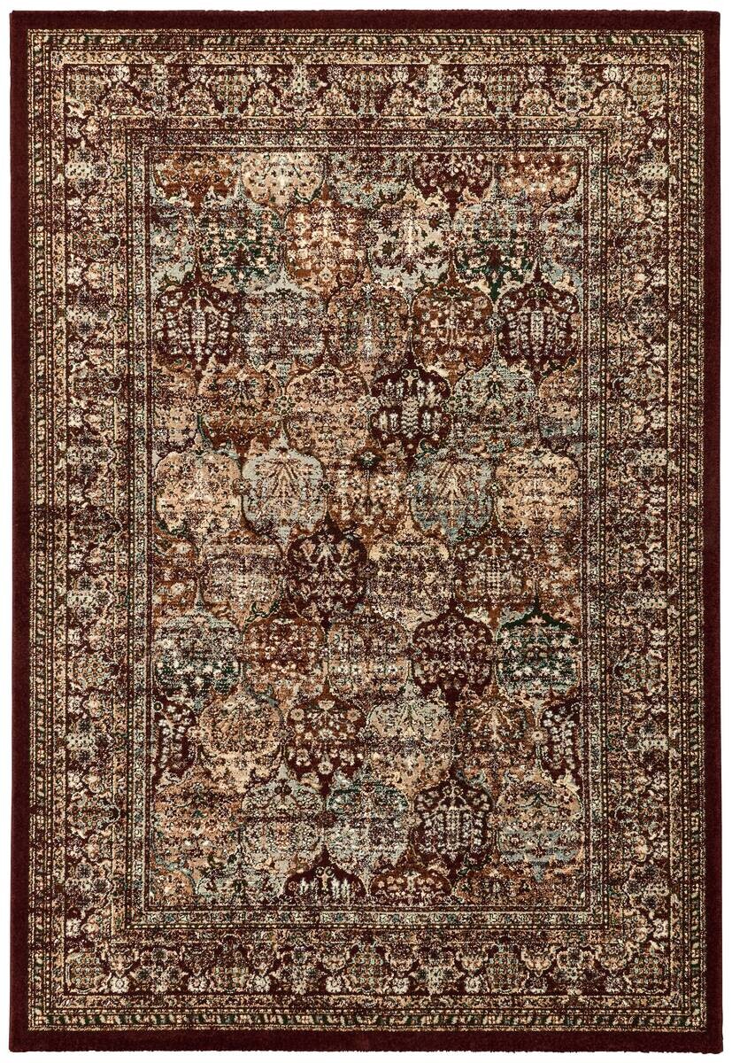 Webteppich Riviera rot B/L: ca. 160x230 cm