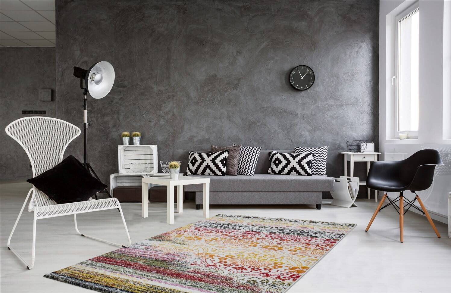 Kayoom Kurzflorteppich Guayama 247 mehrfarbig B/L: ca. 80x150 cm