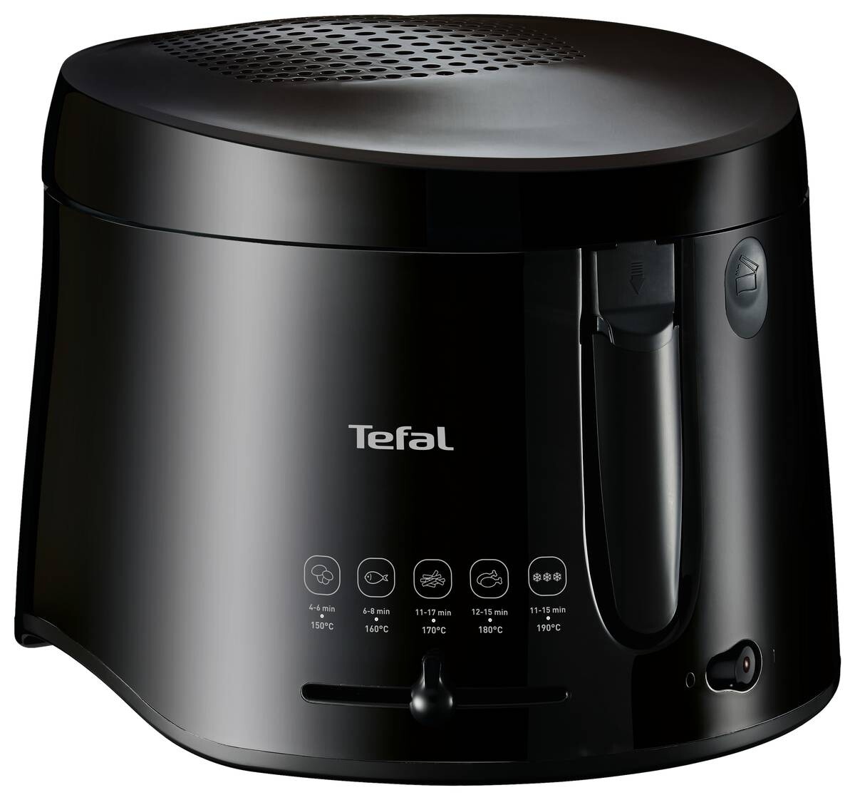 Tefal Fritteuse FF1078 Maxi Fry schwarz Kunststoff B/H/T: ca. 35x26x35 cm ca. 2,1 l