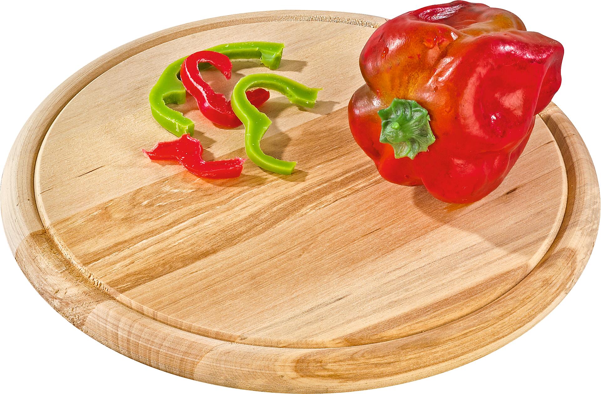 Sensation Fleischteller natur Holz D: ca. 25 cm